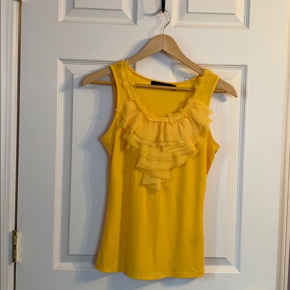 The Limited Tops - The Limited Ruffled Tank